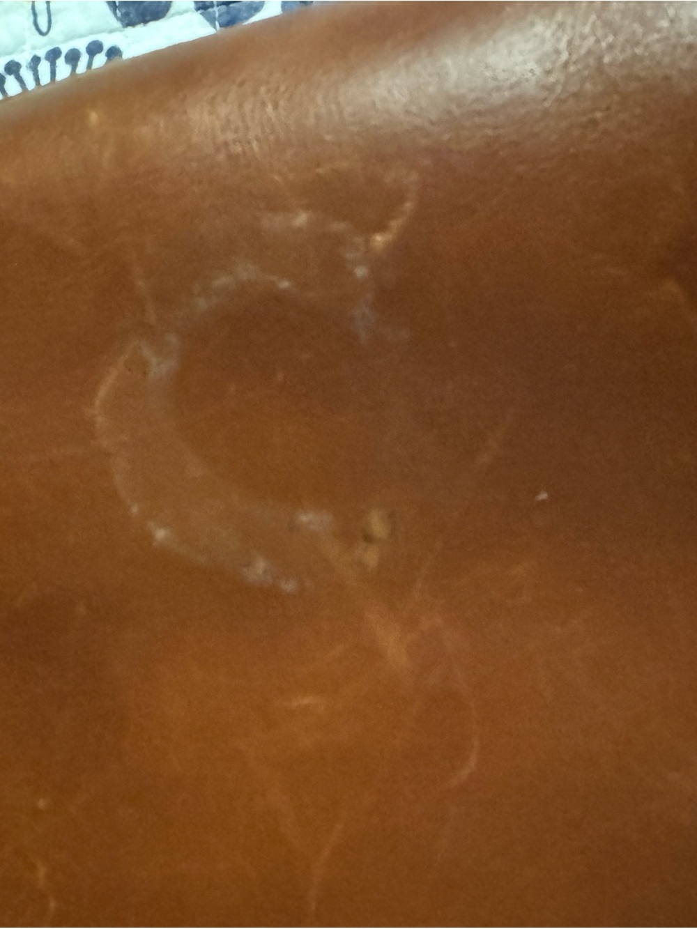 Portland Leather Brown Crossbody Tote - Picture 10 of 13